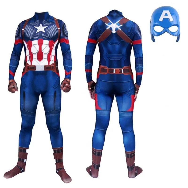 Adults Captain America Costume